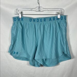Under Armour Heatgear Loose shorts Light Blue L NWT